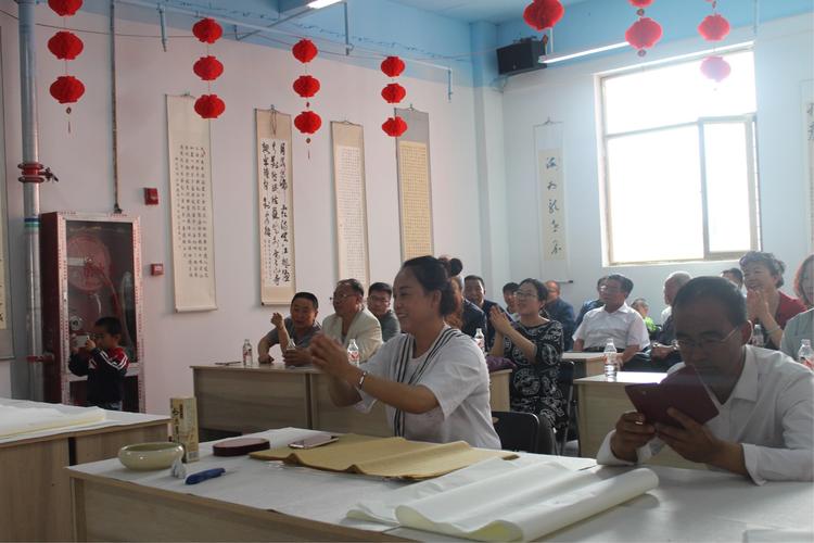 定边博思特教育举办的写好中国字书法交流活动取得圆满成功